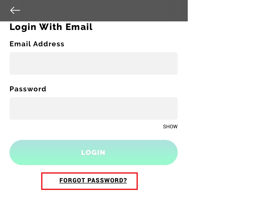 Login With Email instead of (Google/Facebook/Apple) Single Sign On – LiveOne